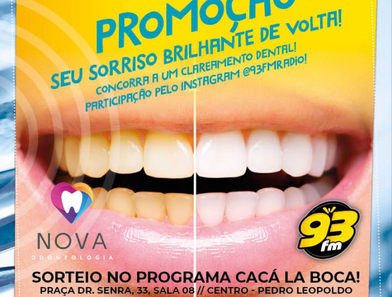 PROMOÇÃO SEU SORRISO BRILHANTE DE VOLTA!!!!